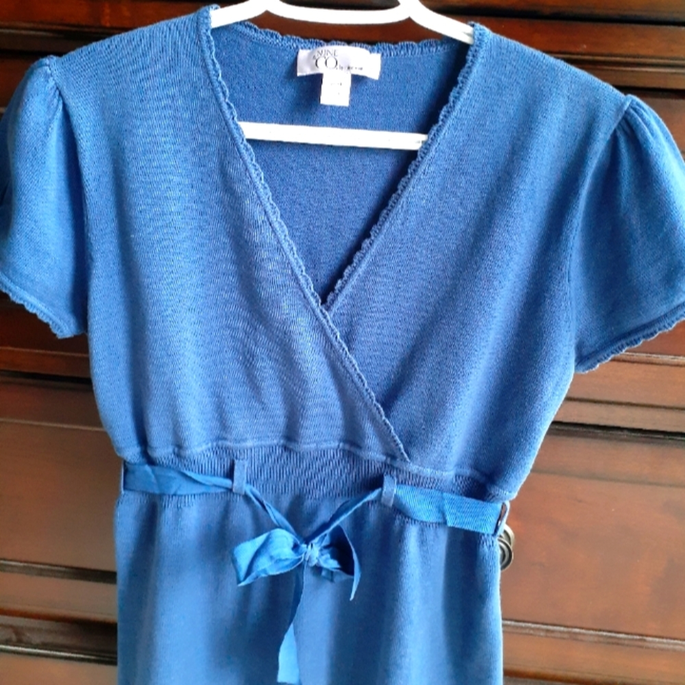 Nine & Co. Short sleeved sweater